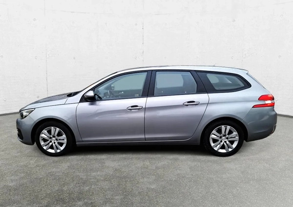 Peugeot 308 cena 47999 przebieg: 138000, rok produkcji 2019 z Biała Rawska małe 137